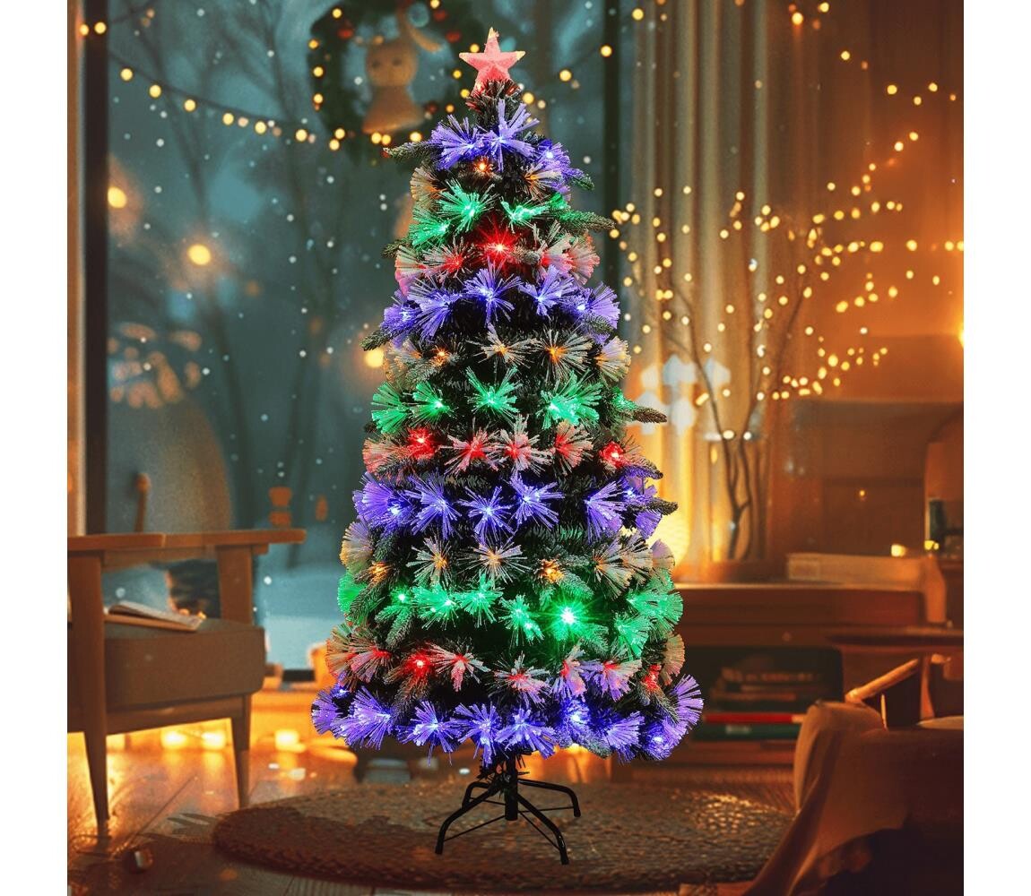 B.V.  - LED RGBY Ven. ván. stromek 125xLED/6W/230V/8 funkcí  120cm IP44 B10303Y2Y