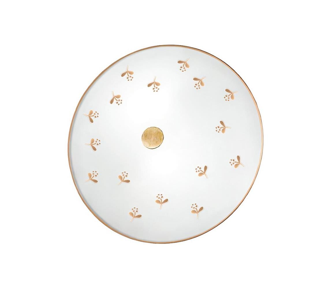 Kolarz 731.U12.4.160-Nástěnné sv. NONNA 2xE14/60W/230V pr. 32 cm květ. rose gold 731.U12.4.160