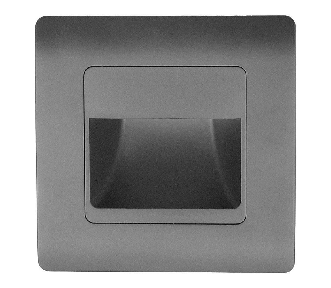 Emithor  - LED Schodišťové svítidlo STEP LIGHT LED/1W/230V antracit