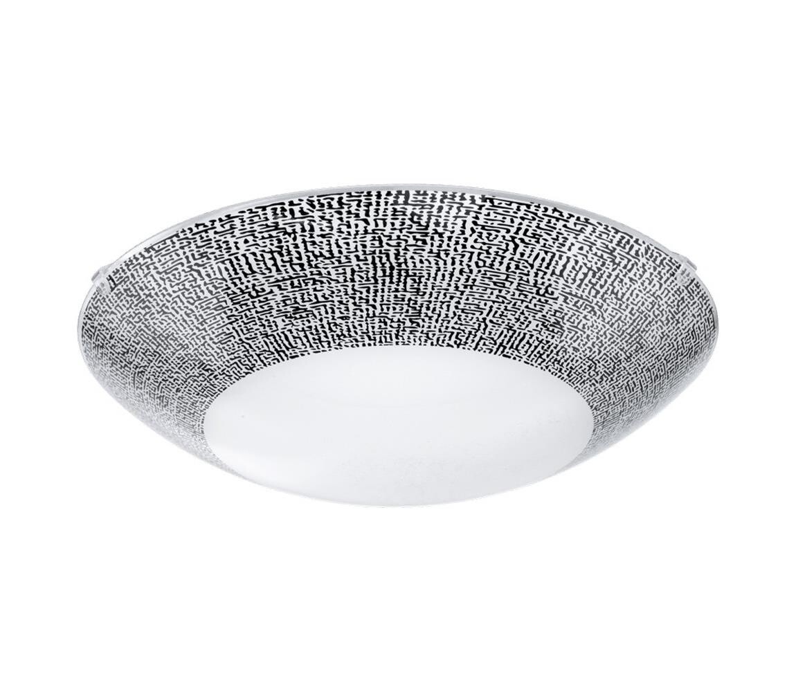 Eglo 95289 - LED Stropní svítidlo MAGITTA LED/16W/230V pr. 31,5 cm černá/bílá 95289