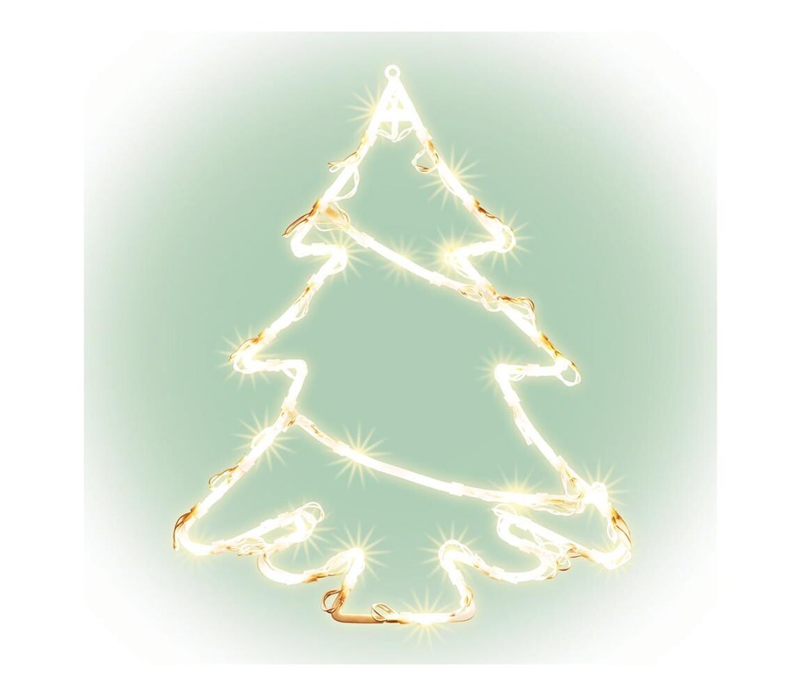 LED Dekorace do okna 35xLED/3xAA teplá bílá 5004123