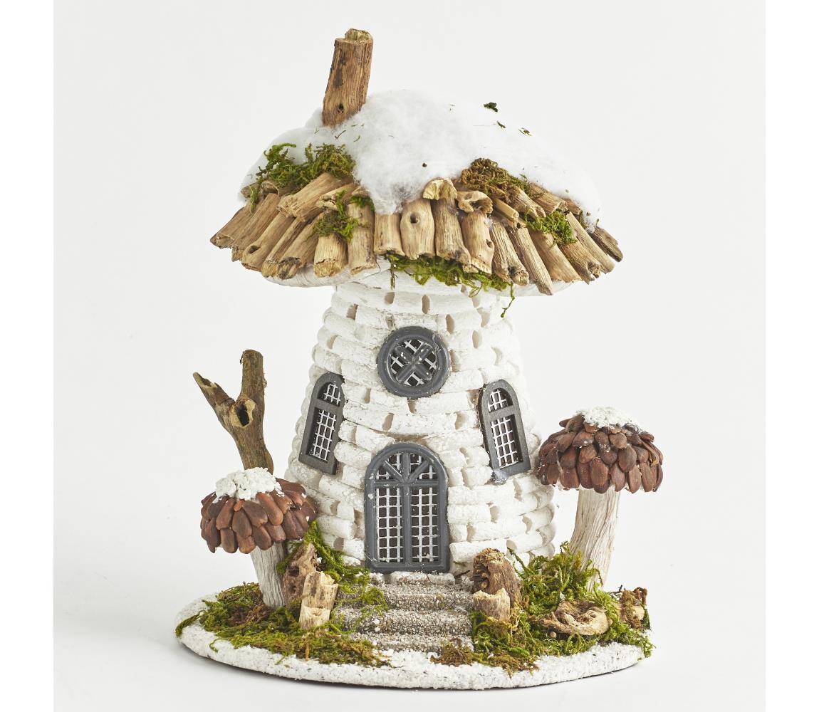 Eurolamp LED Venkovní vánoční dekorace 4xLED/2xAA IP44 domek 600-43995