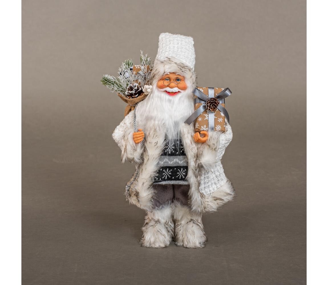Eurolamp Vánoční dekorace 40 cm Santa 600-44893