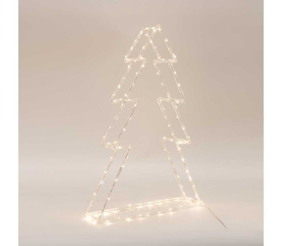 Eurolamp LED Venkovní vánoční dekorace 120xLED/2,1W/230V IP44 teplá bílá stromek 600-47769