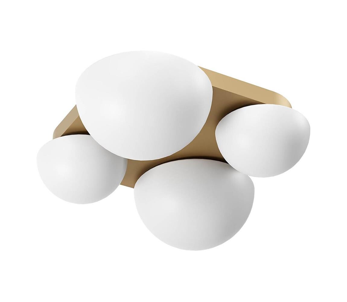 Redo 01-4332 - LED Stropní svítidlo LUMIEN 4xLED/26W/230V 2700/3000K CRI90 zlatá 01-4332