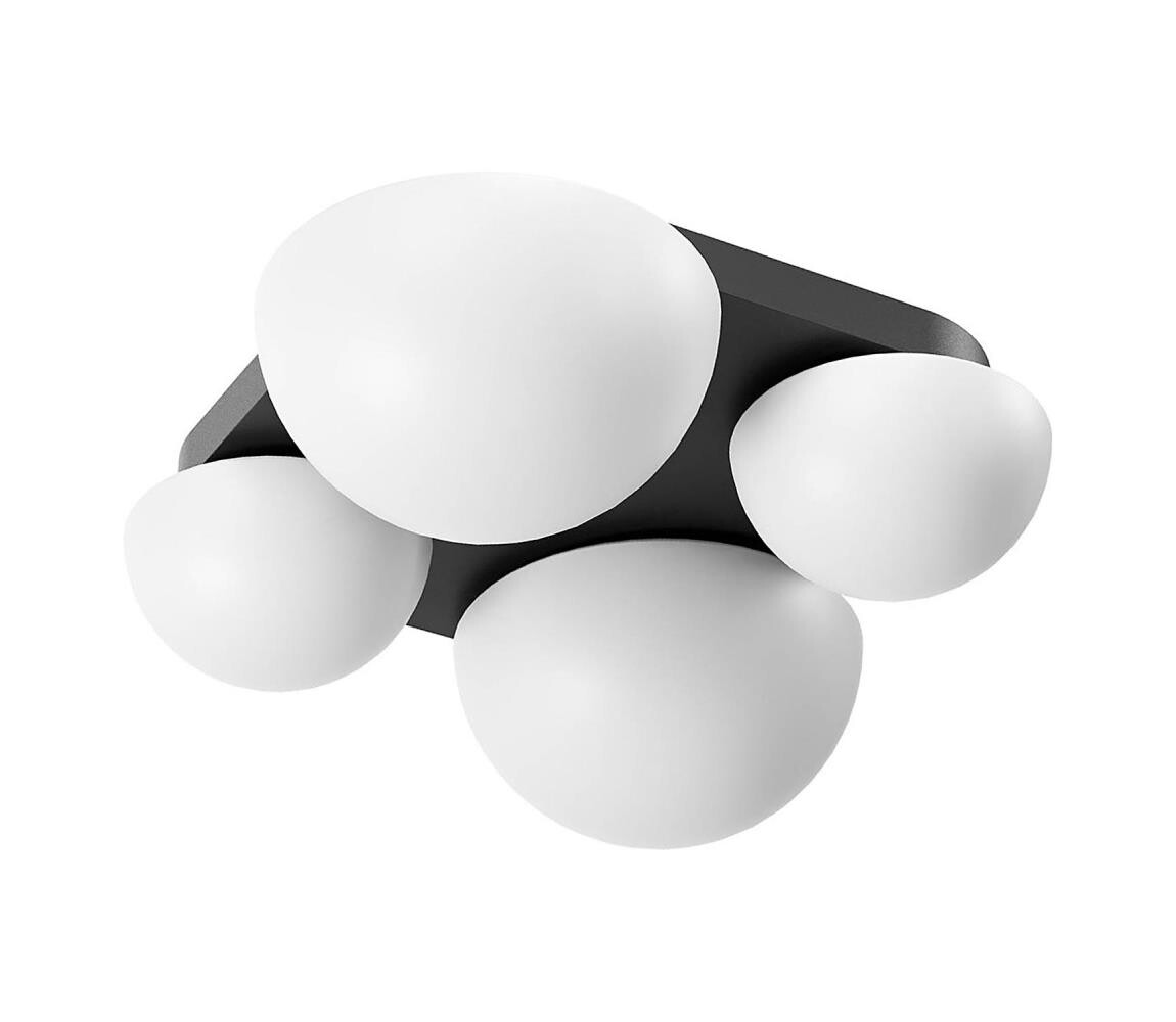 Redo 01-4333 - LED Stropní svítidlo LUMIEN 4xLED/26W/230V 2700/3000K CRI90 černá 01-4333