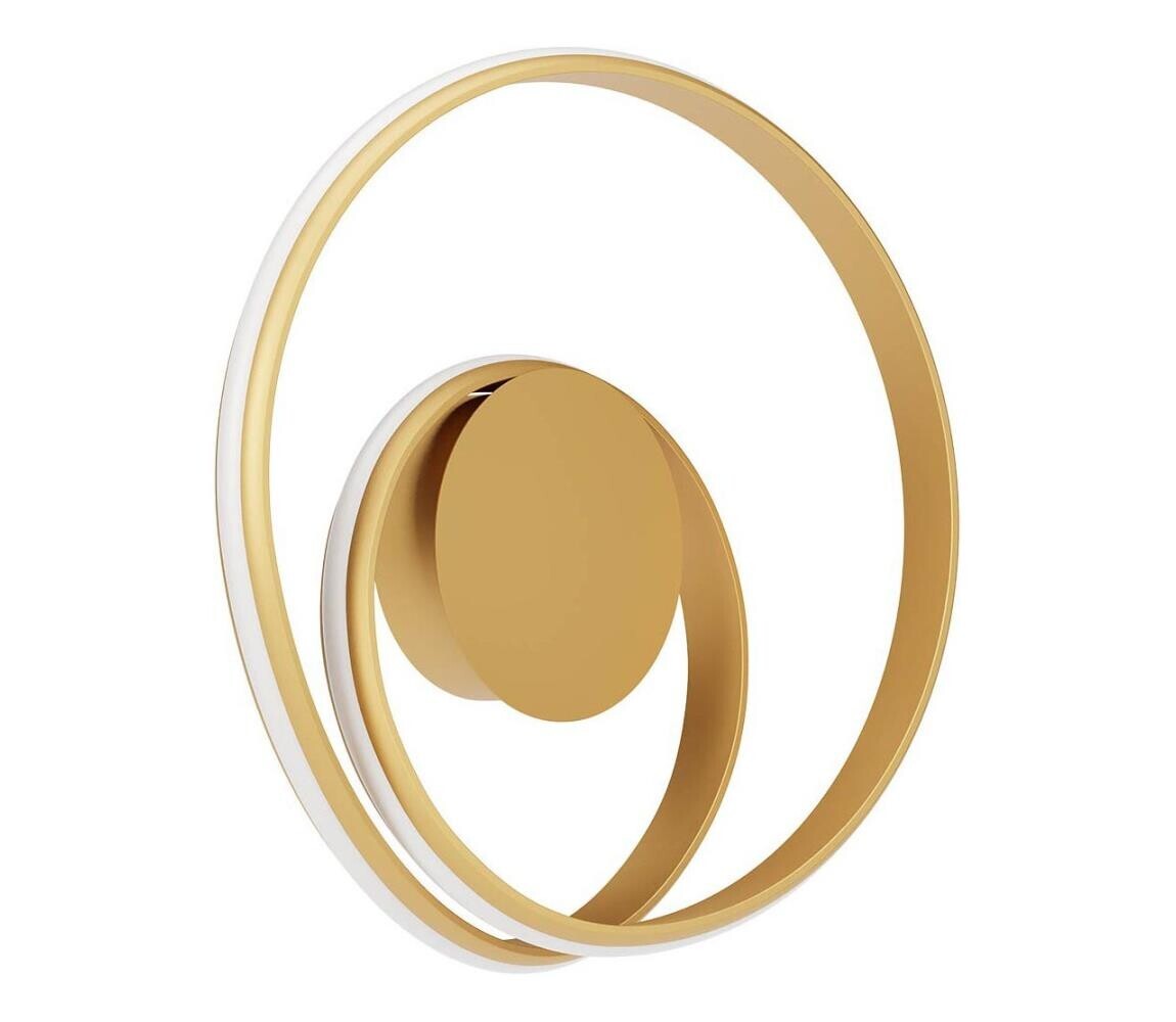 Redo 01-4355 - LED Stmívatelné nástěnné svítidlo TORSION LED/30W/230V zlatá 01-4355