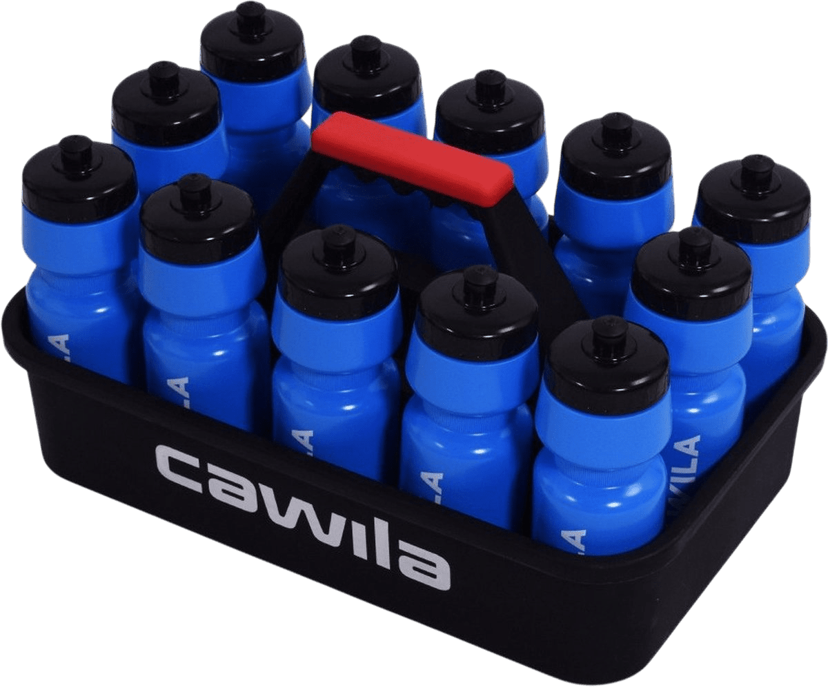 Nosič na lahve Cawila Cawila bottle basket Profi & 12 bottles and Stic Blue