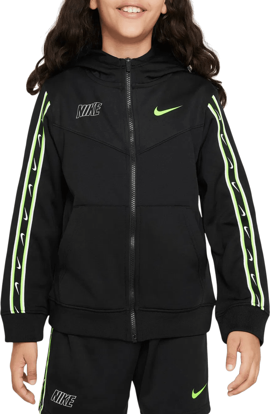 Mikina s kapucí Nike Older Kids' (Boys') Full-Zip Hoodie  Sportswear Repeat