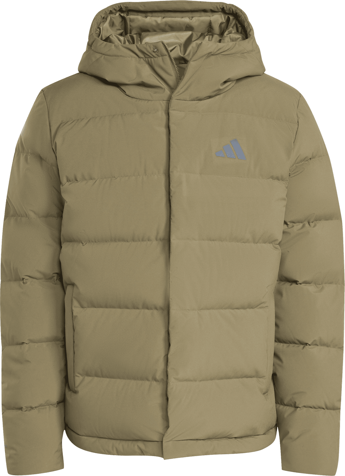 Bunda s kapucí adidas Helionic CLIMAWARM Hooded Down