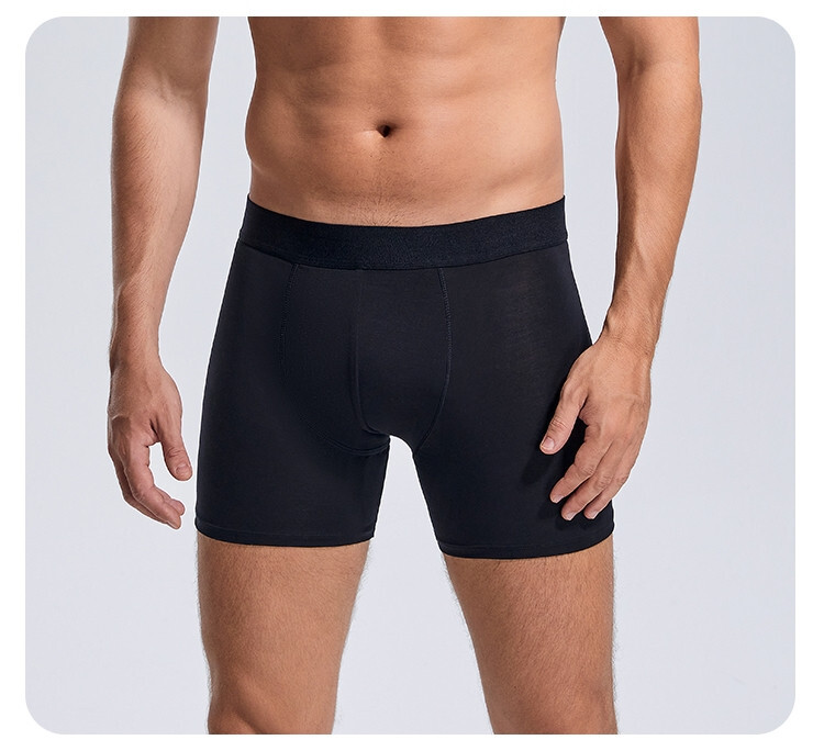 Inkontinenční boxerky Yuuki černé (YU129) XXL, trenky / trenýrky