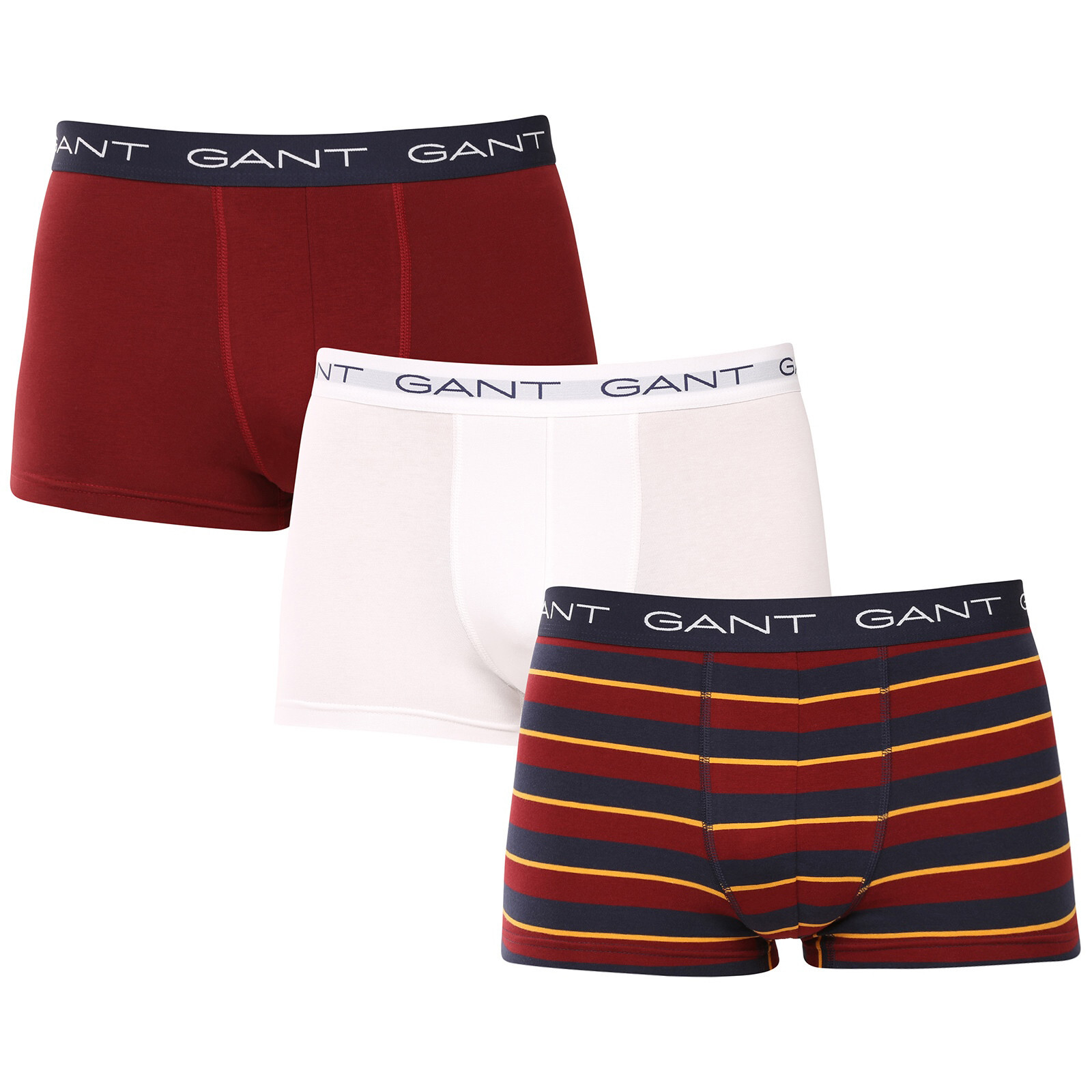 3PACK pánské boxerky Gant vícebarevné (902533023-604) M, trenky / trenýrky