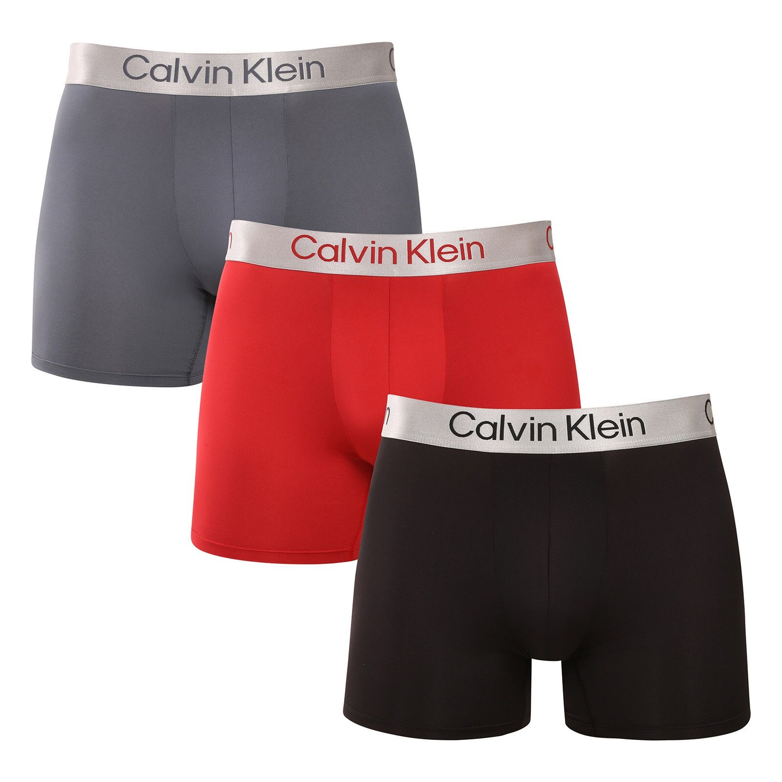 3PACK pánské boxerky Calvin Klein vícebarevné (NB4124-0GU) XL, trenky / trenýrky