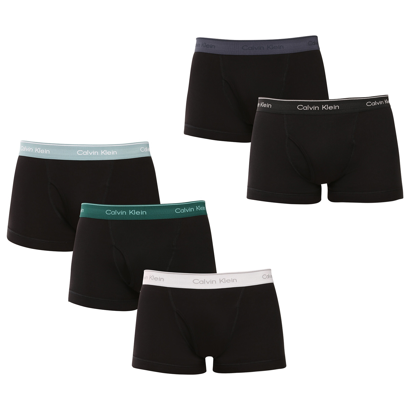 5PACK pánské boxerky Calvin Klein černé (NB1897-2Q9) L, trenky / trenýrky