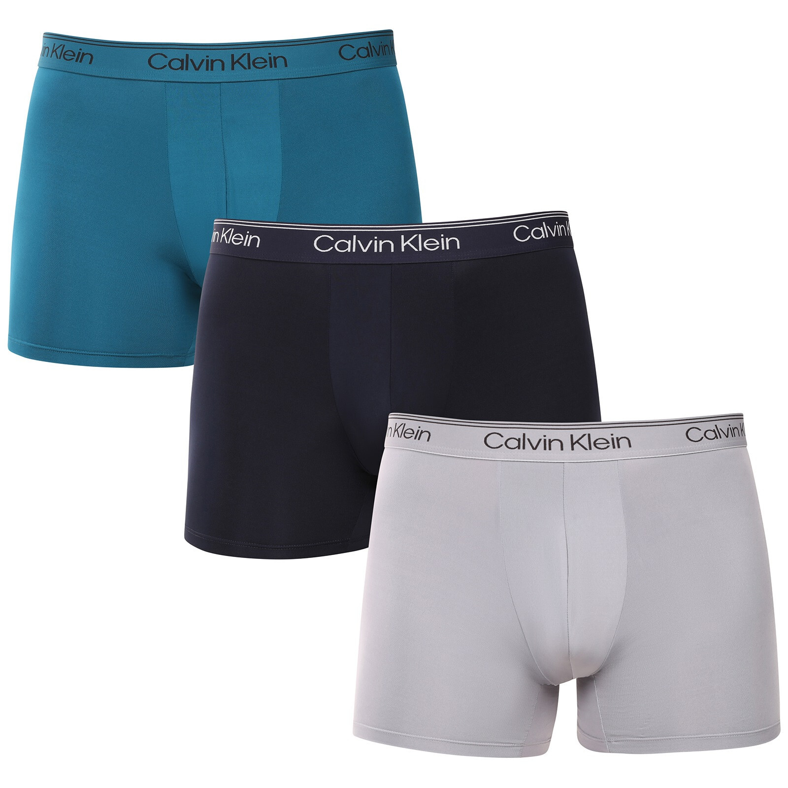 3PACK pánské boxerky Calvin Klein vícebarevné (NB4410-0B6) XL, trenky / trenýrky