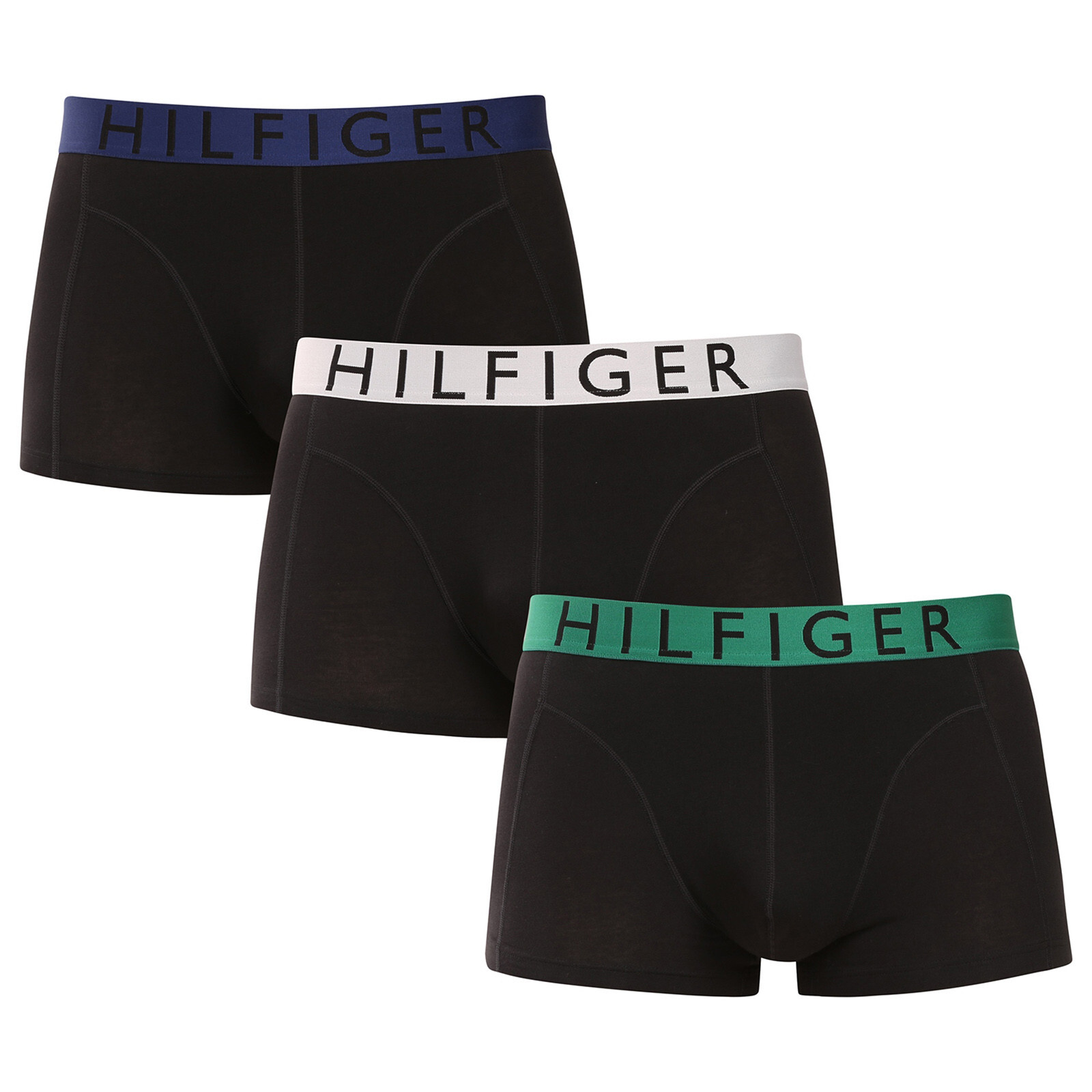 3PACK pánské boxerky Tommy Hilfiger černé (UM0UM03465 0T0) M, trenky / trenýrky