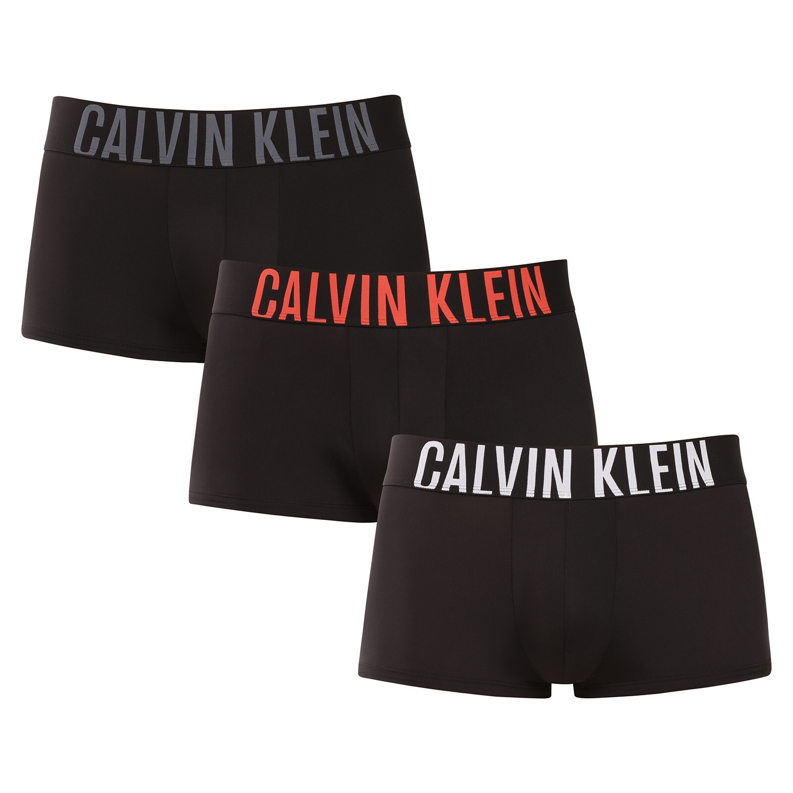3PACK pánské boxerky Calvin Klein černé (NB3611A-2QS) S, trenky / trenýrky