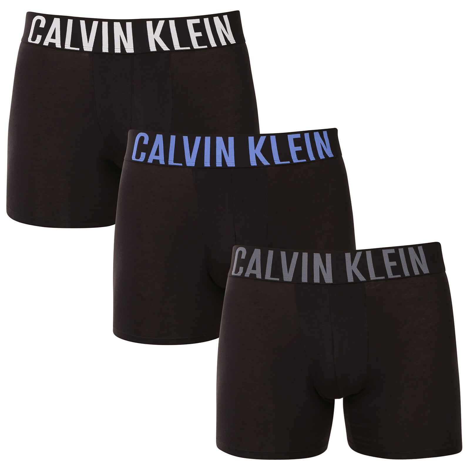 3PACK pánské boxerky Calvin Klein černé (NB3609A-ZDM) M, trenky / trenýrky