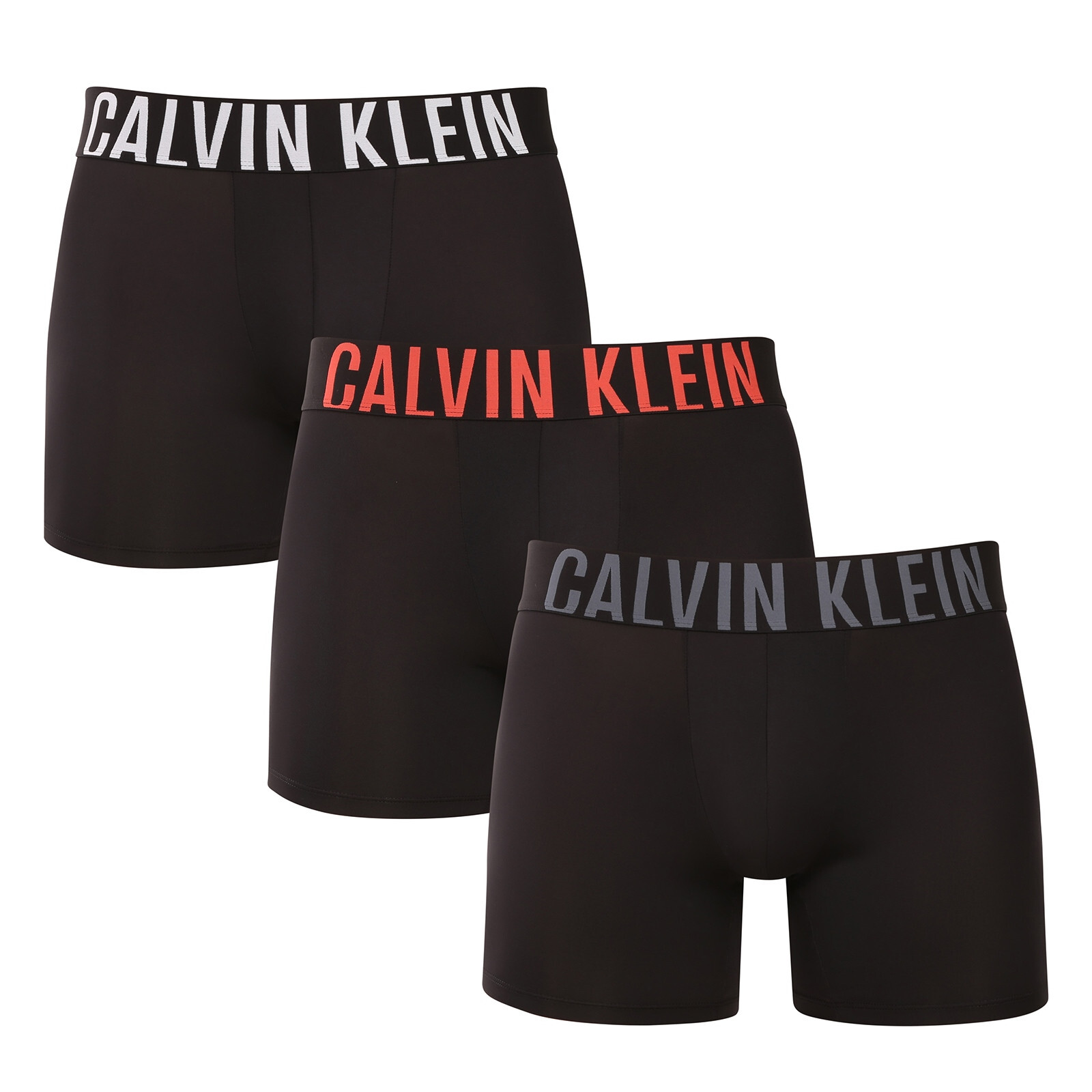 3PACK pánské boxerky Calvin Klein černé (NB3612A-2QS) M, trenky / trenýrky