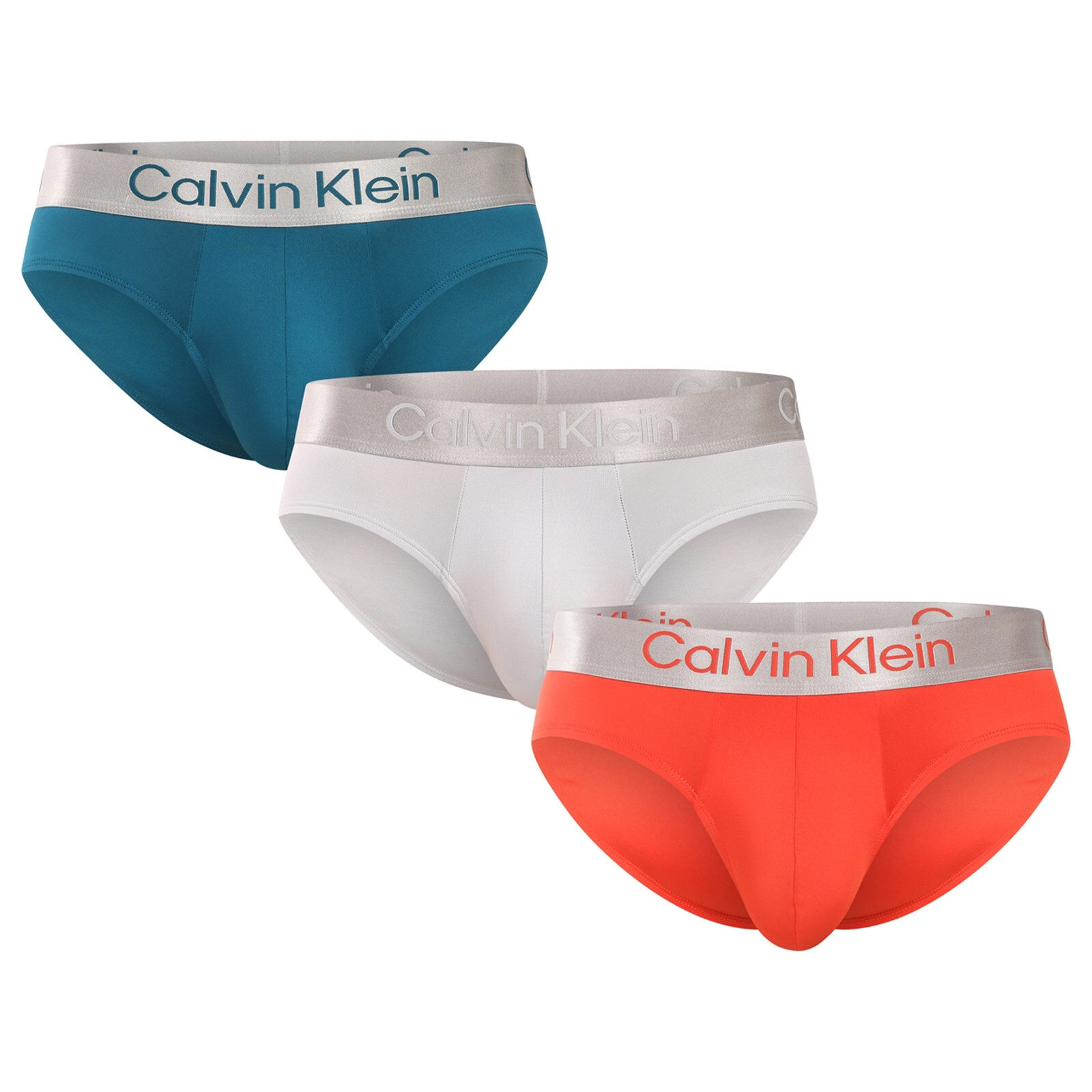 3PACK pánské slipy Calvin Klein vícebarevné (NB4122-0HD) S