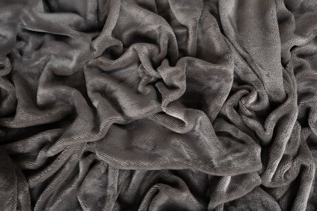 Jerry Fabrics Hřejivé prostěradlo mikroflanel 90x200 cm - Tmavě šedá
