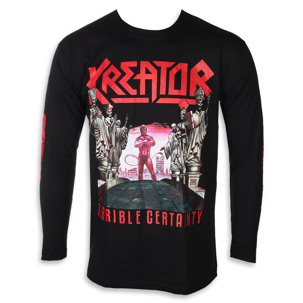 Tričko metal pánské Kreator - TERRIBLE CERTAINTY - PLASTIC HEAD - PH10955LS S