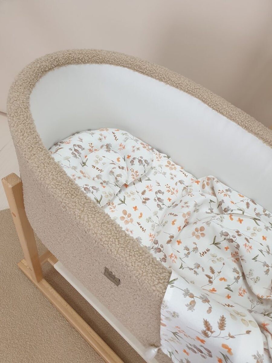 Bambusová sada s lehkou dečkou - květy