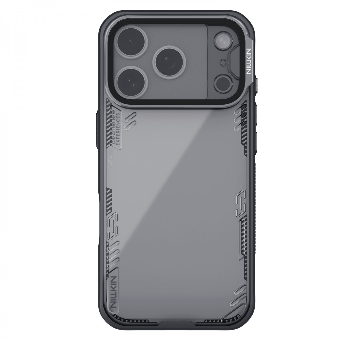 Zadní kryt Nillkin Iceblade Prop pro Apple iPhone 17 Pro Dark Night Black