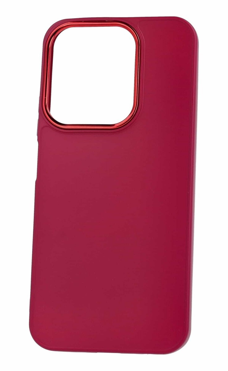 Kryt TopQ Frame Xiaomi Redmi 15C malinový 143149