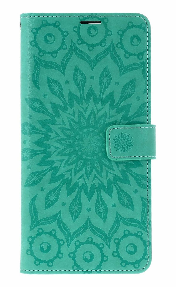 Pouzdro TopQ Xiaomi Redmi 15C knížkové Mandala zelená 143136
