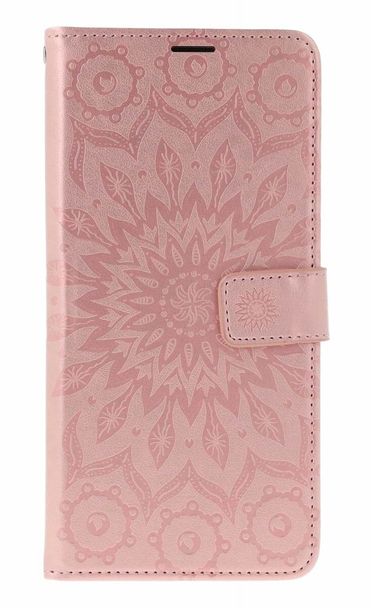 Pouzdro TopQ Xiaomi Redmi 15C knížkové Mandala růžová 143135