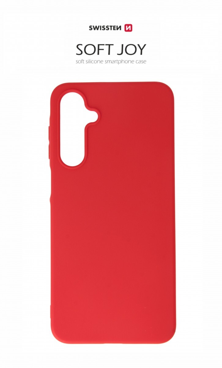 Zadní kryt Swissten Soft Joy pro Samsung A17 červený