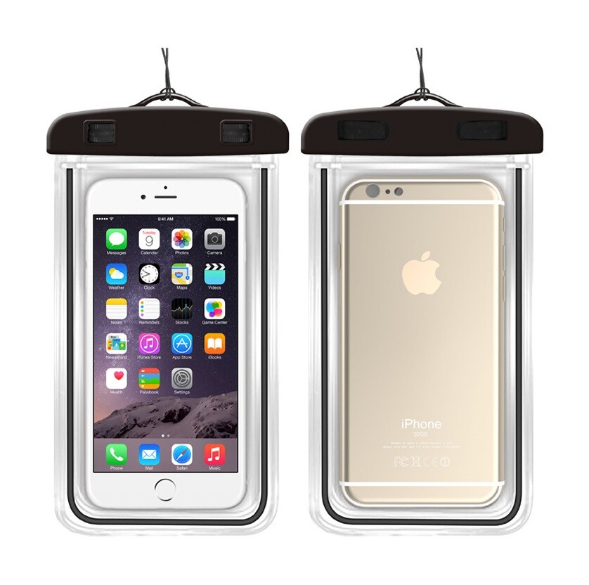 Pouzdro TopQ vodotěsné univerzální černé 39087