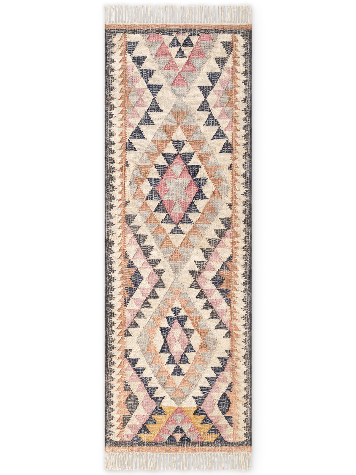 Běhoun Parsa 106260 Cream/Multi z kolekce Elle, 80x200, vícebarevná, kuchyně, ELLE Decoration