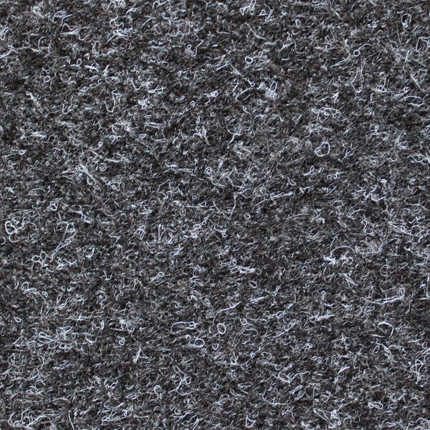 AKCE: 100x870 cm Metrážový koberec Lindau 50 černý, zátěžový, šíře, šedá, resine, kancelář