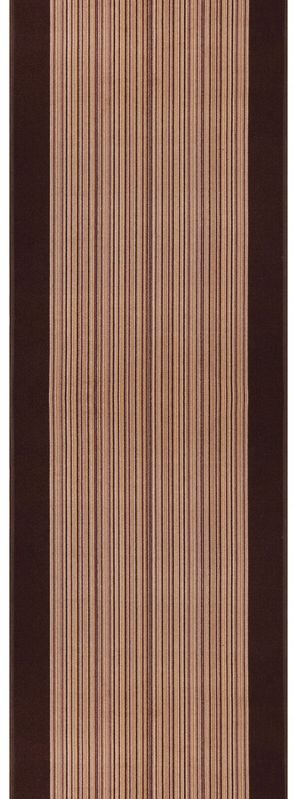 AKCE: 350x80 cm Protiskluzový běhoun na míru Carnaby 41 - obšitý ze všech stran, hnědá, chodba / předsíň, Associated Weavers