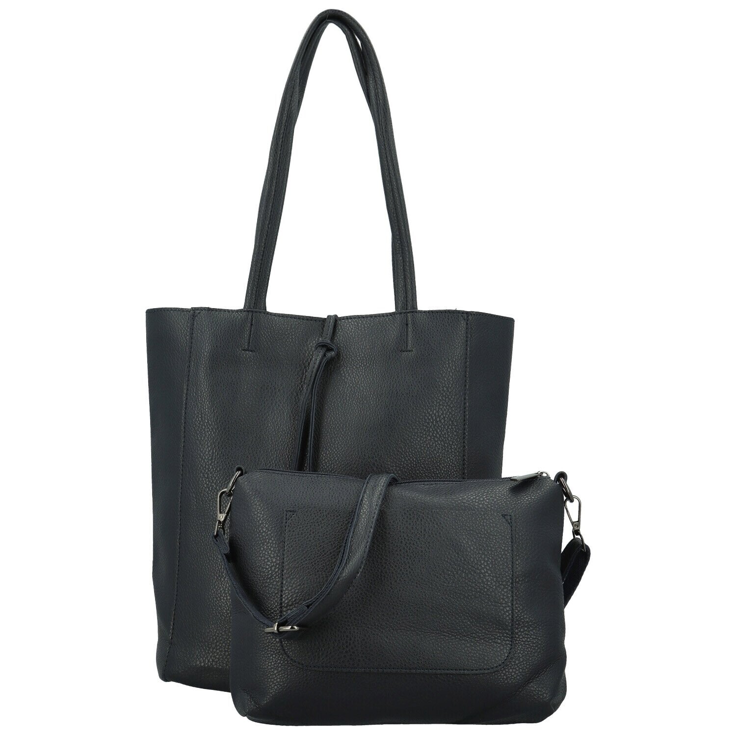 Dámský set kabelek tmavě modrý - Paolo bags Marika tmavě modrá