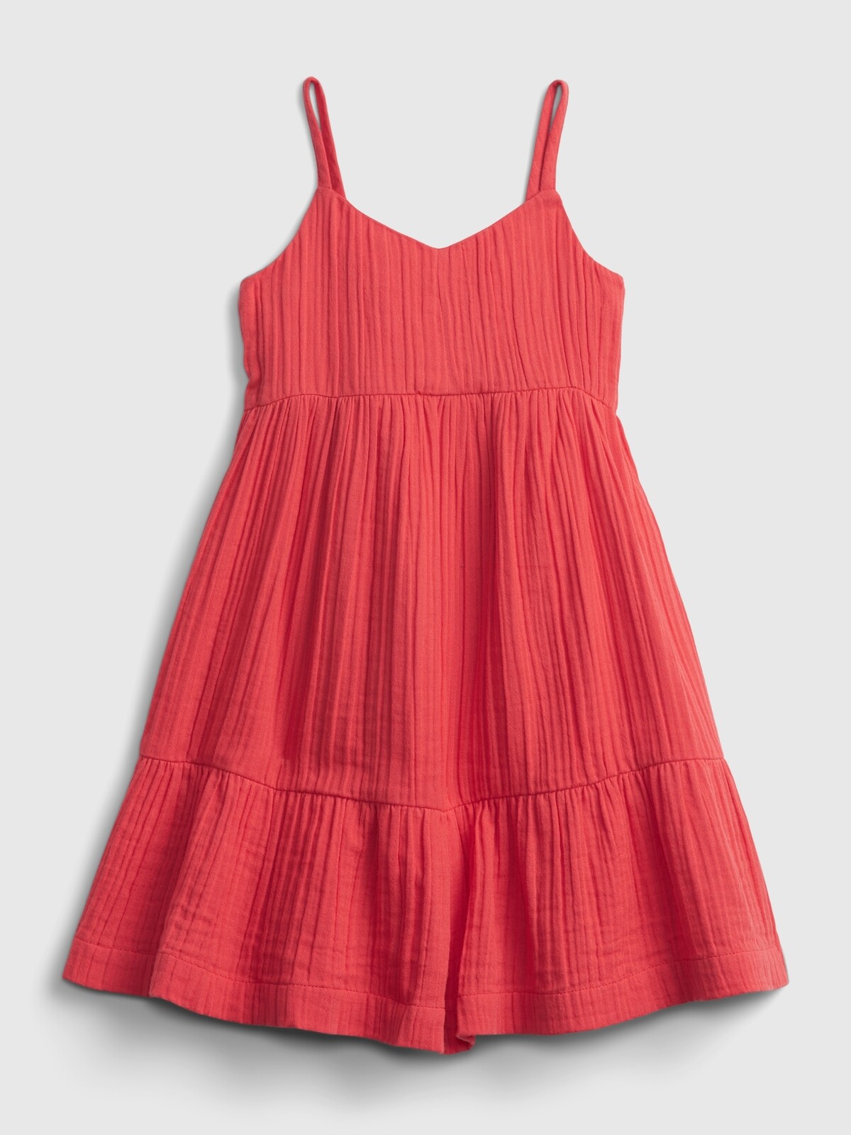 GAP Dětské šaty strappy tank dress - Holky
