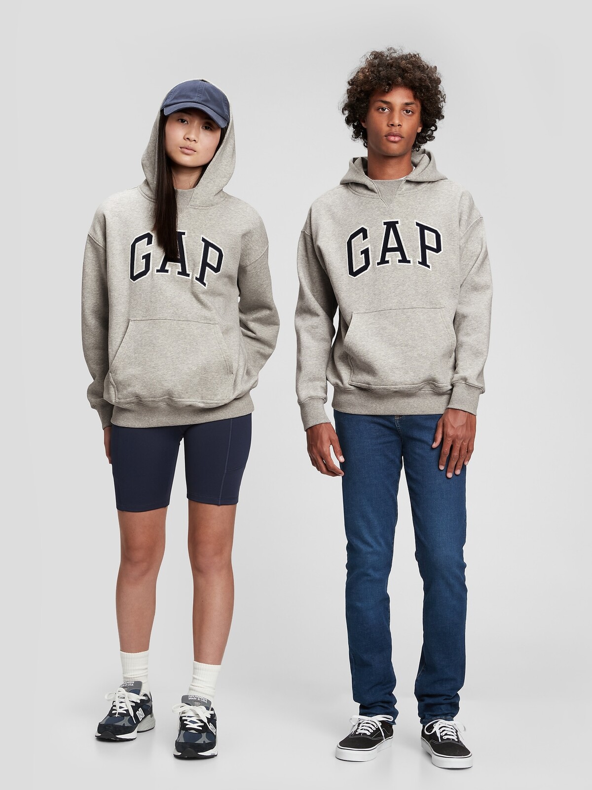 GAP Dětská teen mikina logo Unisex - Kluci