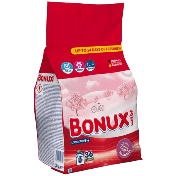 BONUX 36  DÁVEK COLOR PURE MAGNOLIA      2,34 KG