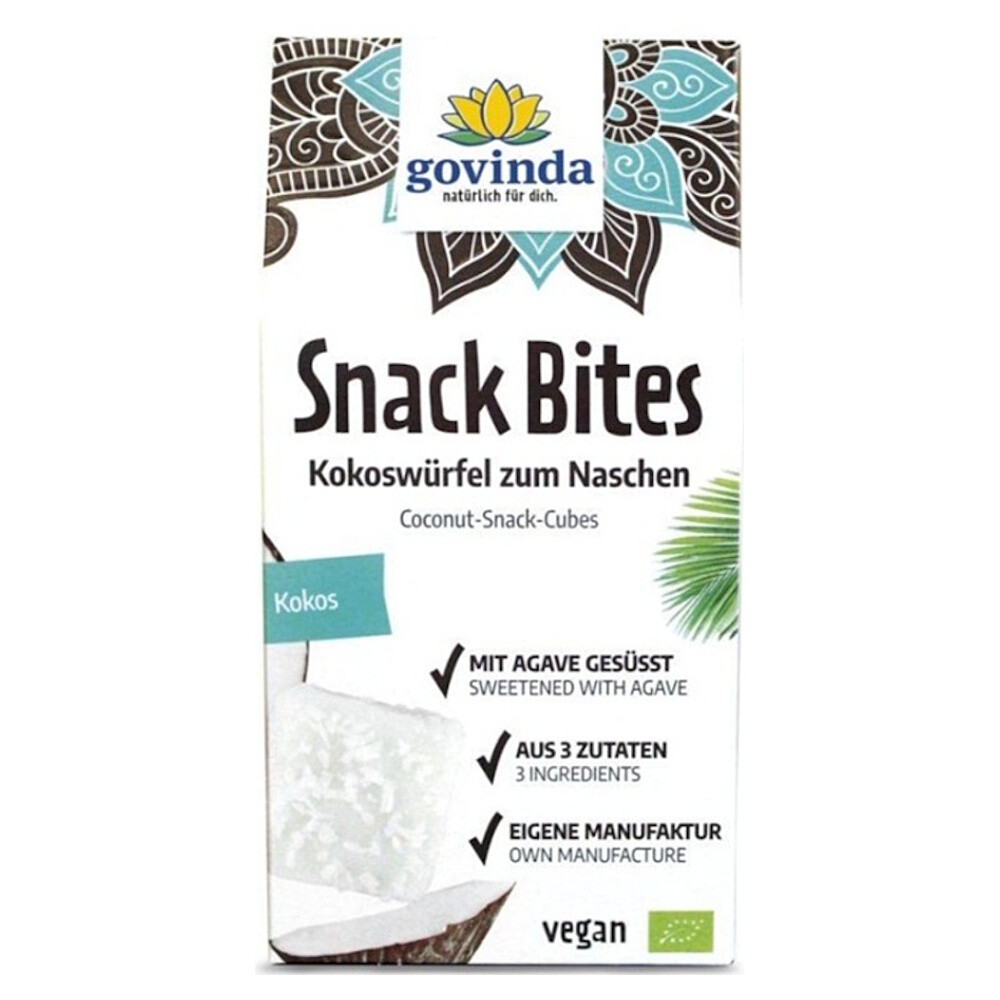 GOVINDA kokosové kostky BIO 100 g