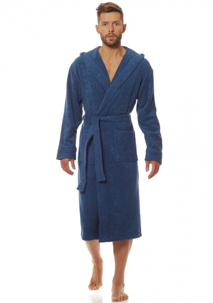 Pánský župan s kapucí L&L 2104