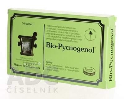 PHARMA NORD ApS Bio-PYCNOGENOL tbl 1x30 ks 30 ks