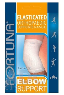 Fortuna Healthcare FORTUNA Elastická bandáž na loket - L 1x1 ks