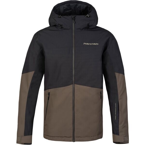 Hannah REDCLIF Pánská lyžařská bunda, černá, velikost