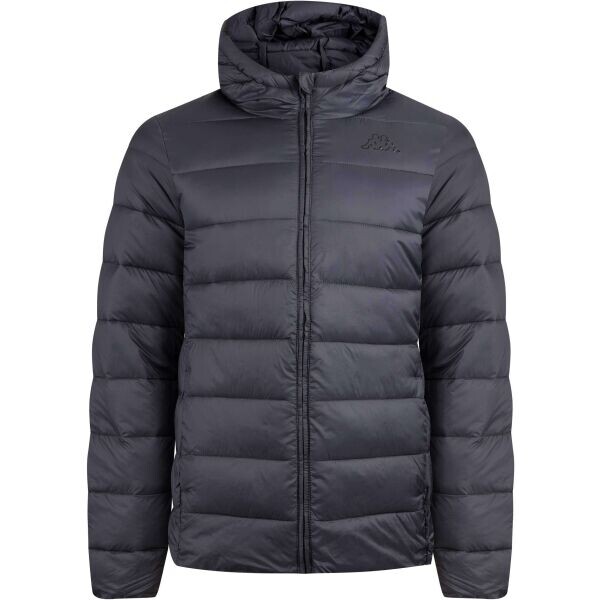 Kappa LOGO FESTIMO Pánská zimní bunda, tmavě šedá, velikost