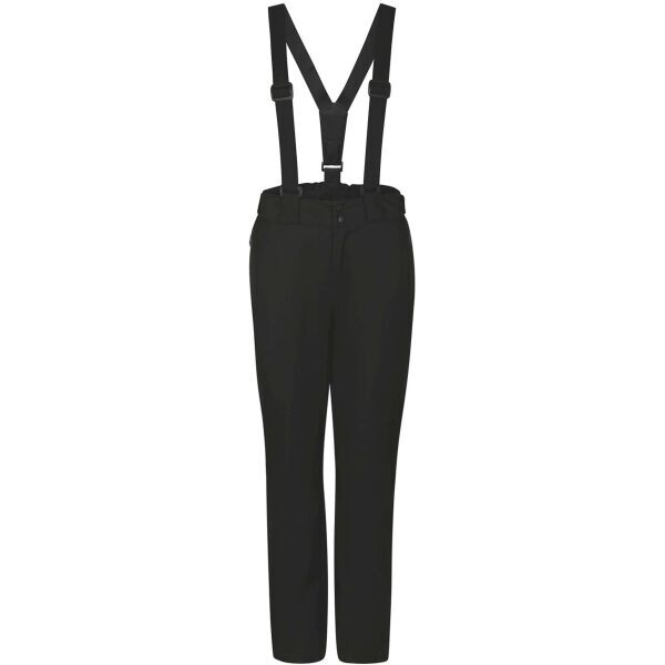 ALPINE PRO JOGA Dámské lyžařské kalhoty, černá, velikost