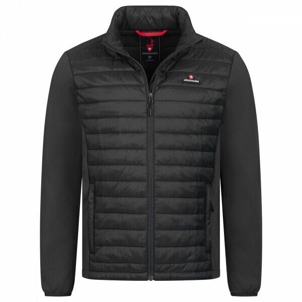 HOHENHORN KAPRUN Pánská hybridní bunda, černá, velikost