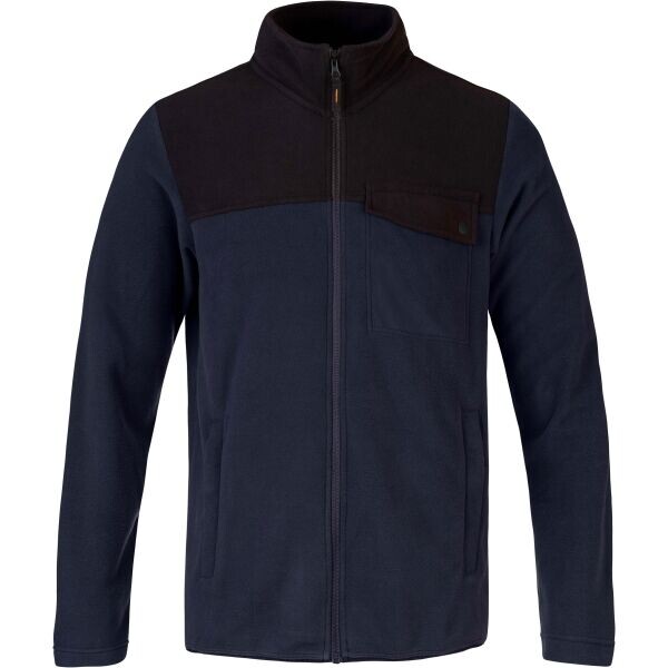 Hannah BERT Pánská fleecová mikina, tmavě modrá, velikost