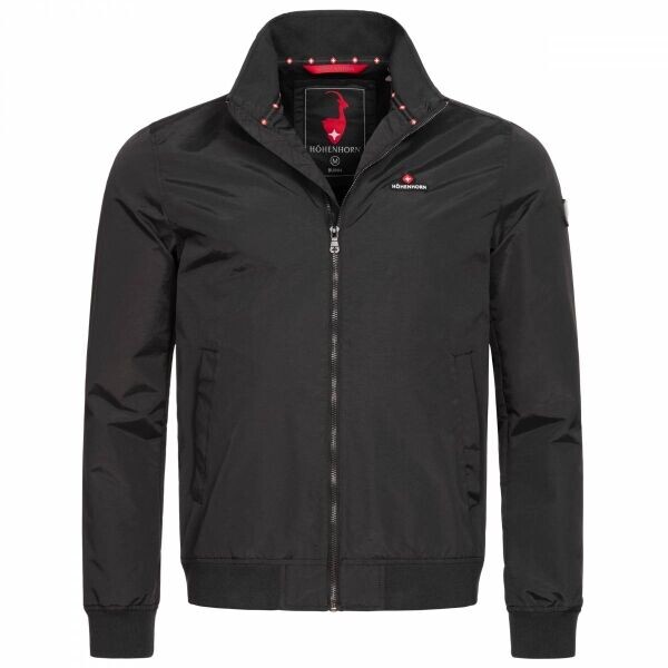 HOHENHORN BUINN Pánská bomber bunda, černá, velikost